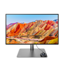 明基（BenQ）PD2725U 27英寸IPS 4K超高清HDR窄边框 10bit多色域专业色彩设计绘图电脑显示器（双雷电3）