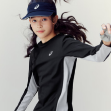 ASICS 亚瑟士 儿童运动速干长袖T恤