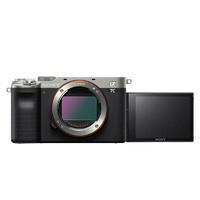 索尼 SONY Alpha 7C 全画幅 微单相机 银色 单机身