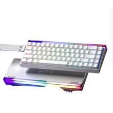 有券的上：狼蛛 HERO 68HE磁轴键盘 等高线侧刻 黑皇磁轴