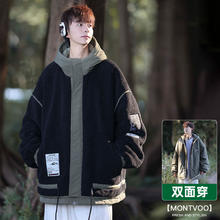 迈特优 MONTVOO 男士双面穿羽绒服 18-6818AGD
