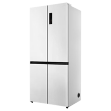 TCL 455-520升冰箱十字四开门58-64cm超薄零缝式嵌入 底部散热 一级风冷双变频家用大容量冰箱 【455升韵律白】平嵌+底部散热+58cm超薄机身