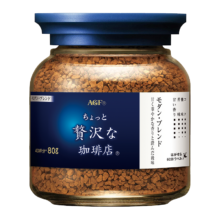AGF 速溶黑咖啡 蓝白罐 80g