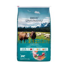 伯纳天纯生鲜系列三种肉全价冻干猫粮牧场狂欢(牛肉+羊肉+兔肉)5.5kg/11斤