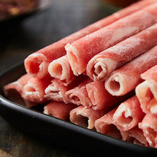 优形 年货精选牛肉卷 原切谷饲肥牛肉卷1000g*2袋