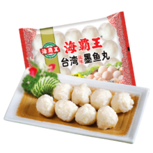 海霸王 火锅丸子组合 关东煮打边炉烧烤食材套餐 墨鱼风味丸 500g