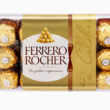 百亿补贴！FERRERO ROCHER费列罗 榛果威化巧克力30粒礼盒装