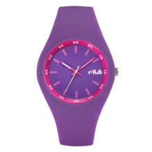 斐乐（FILA）女士手表运动硅胶表带石英休闲学生手表 FLL38-777-005
