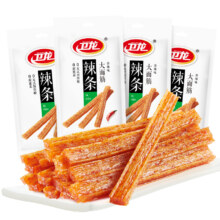卫龙 大面筋 辣条 香辣味 65g*4包