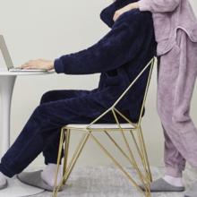 京东京造 WARM-TECH热感系列 男士家居服套装 藏蓝 XL