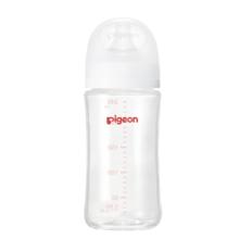 Pigeon贝亲婴儿宽口径玻璃奶瓶160ML