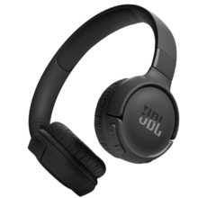 JBL TUNE 520BT 蓝牙耳机头戴式 音乐游戏运动耳机 便携折叠 无线通话降噪麦克风 57小时续航 TUNE520BT 黑色