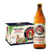 限14号：Paulaner 保拉纳 柏龙 精酿白啤 德国进口 500ml*20瓶 整箱装