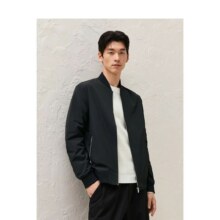 太平鸟 春季修身飞行员男式夹克