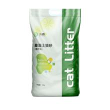沃趣 膨润土猫砂 10kg 青柠味