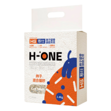 憨仕 柿子味 豆腐膨润土混合猫砂 2.4kg*12件