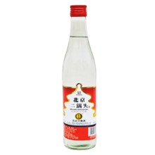 永丰牌北京二锅头 清香型白酒42度纯粮酒500mL*1瓶 口粮酒