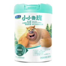 PLUS：君乐宝小小鲁班诠力爱儿童配方奶粉4段（3周岁以上）玉米黄质800克