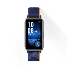 华为 HUAWEI 手环9 NFC版 智能手环 静谧蓝 尼龙表带