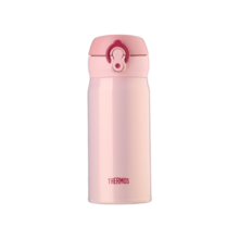膳魔师（THERMOS） 进口保温杯壶男女水杯子小容量车载弹盖杯 JNL-350-PCH 粉色 350ml