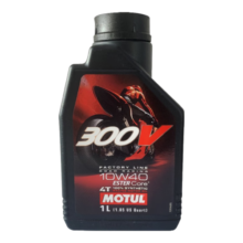 摩特MOTUL 全合成 摩托车机油 300V 4T 10W-40 SN 1L/桶 欧洲进口