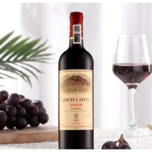 （LOUIS LAFON）路易拉菲 法国进口红酒赤霞珠梅洛VIN128干红葡萄酒750ml*1瓶
