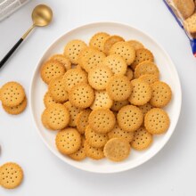 88VIP、需福袋：福事多 小圆饼海盐味100g*7包