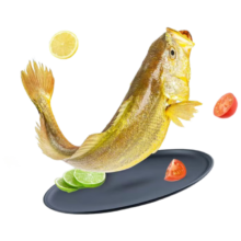 百亿补贴：鲜京采【冰鲜】黄鱼400g*4条(净重1600g) 宁德特产