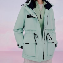 波司登羽绒服鹅绒连帽保暖中长款