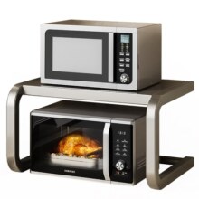 微波炉置物架厨房多功能台面烤箱架子家用电饭煲专用多层收纳支架
