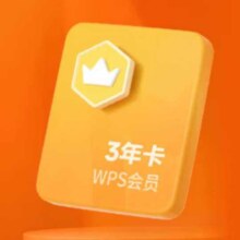 wps 会员套餐1年卡 81+会员特权 自动发兑换码 兑换秒到