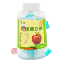 苹果醋软糖健身润肠排宿便果蔬膳食纤维60g 基础1瓶装