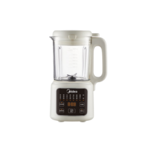 美的（Midea）豆浆机 1-2人破壁机小型家用多功能榨汁机辅食机全自动免煮破壁豆浆机 轻音免手洗智能生熟双磨 DJ12B-B40P70 1.2L