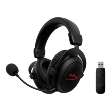 极度未知（HYPERX）飓风2/飓风3头戴式有线游戏耳机原金士顿 FPS吃鸡CSGO电脑手机Switch、PS5电竞耳机被动降噪耳麦 飓风2灵动黑丨2.4Ghz无线USB连接