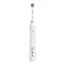 欧乐B3D声波P3000/Pro4深度清洁圆头送男士送女友情侣礼赠生日礼物成人电动牙刷 新年礼物实用 P3000樱花白(2刷头+3模式)