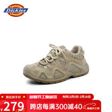 Dickies 童鞋跑步鞋中童休闲鞋旅游鞋运动鞋 卡其 33（鞋内长213mm）
