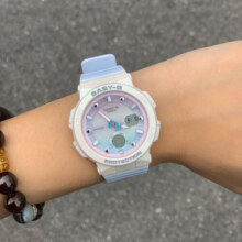 卡西欧（CASIO）手表女BABY-G系列少女时代防水时尚运动手表送礼情人节礼物 BGA-250-7A3