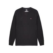 TOMMY HILFIGER 男士时尚潮流华夫格长袖T恤 09T3585