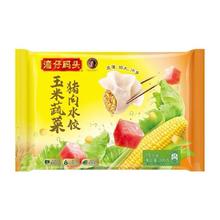 湾仔码头 玉米蔬菜猪肉水饺15只装300g饺子早餐