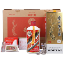 京东百亿补贴、plus会员:茅台（MOUTAI）珍藏 53度 475ml*4/盒 礼盒装