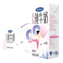完达山 脱脂纯牛奶 200ml*24盒