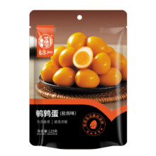 华味亨 多款肉类零食组合 120g鹌鹑蛋（33款选10件）
