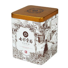 七彩云南 普洱茶 熟茶 名门普洱 特级散茶 200g