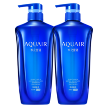 水之密语（AQUAIR）净润臻养(控油型)洗发水套装600ml*2蓬松滋润男女士 胖东来同款