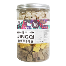 plus，需凑单：京七 宠物零食冻干桶 犬猫通用四拼 260g*7件