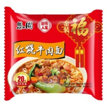 思圆 金装红烧牛肉面 1袋