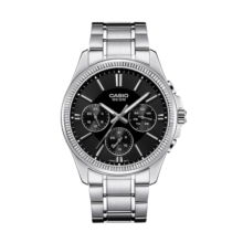 卡西欧（CASIO）手表男都市休闲简约学生考试石英日韩表MTP-1375D-1A