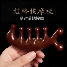 正宗经络按摩海豚梳子多功能头皮头疗经防静电 经络梳** 1件