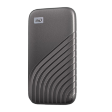 西部数据（WD）NVMe移动固态硬盘 PSSD My Passport随行SSD 高速硬盘Type-C USB3.2 Gen2外接扩容存储4k影音剪辑 深空灰（传输速度1050MB/s） 2TB