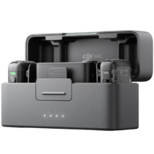 再降价、plus:大疆DJI Mic 2（两发一收，含充电盒） 专业音质无线麦克风 直播降噪收音麦 蓝牙一拖二领夹麦